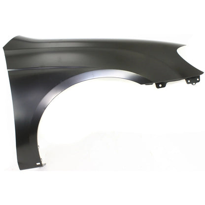 Primed Fender Replacement For Kia Spectra 2007 2008 2009 Front Passenger Side SX with Body Side Moulding 663212F020 KI1241126