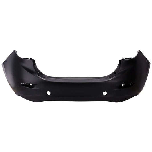Primed Rear Bumper Cover BJS750221ABB MA1100215 Replacement For Mazda 3 Sedan 2014 2015 2016 2017 2018 Primed Plastic