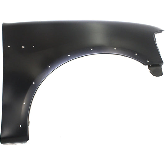Primed Fender Replacement For Ford F-150 1997 1998 1999 2000 2001 2002 2003 Front Passenger Side with Wheel Opening Molding 2L3Z16005AA FO1241192