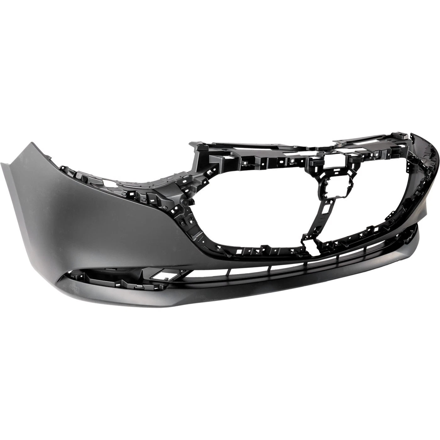 Primed Bumper Cover Fascia Front Primed BDTS50031EBB MA1000254 Replacement For Mazda 3 2019 2020 2021 2022 2023 2024 2025 Mexico Built Models Sedan