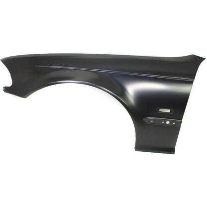 Primed Fender Replacement For BMW 323i 1999 2000 Front Driver Side 4-Door Sedan 41358240405 BM1240122