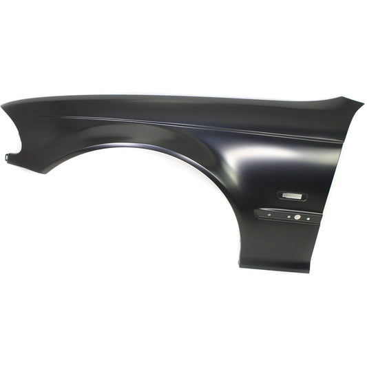 Primed Fender Replacement For BMW 323i 1999 2000 Front Driver Side 4-Door Sedan 41358240405 BM1240122