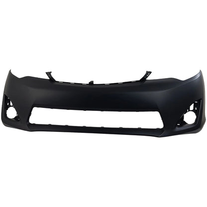 Primed Front Bumper Cover 5211906974 TO1000378 Replacement For Toyota Camry 2012 2013 2014 L LE XLE Hybrid Primed