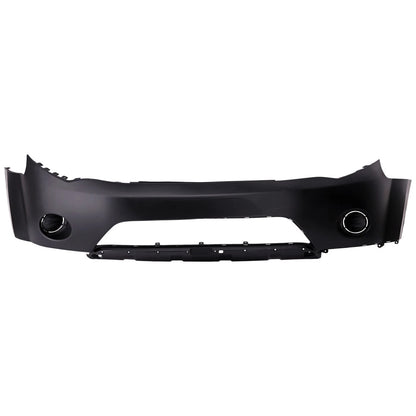 Primed Front Bumper Cover 6400B824 MI1000322 Replacement For Mitsubishi Outlander 2007 2008 2009 Primed with Fog Light Holes