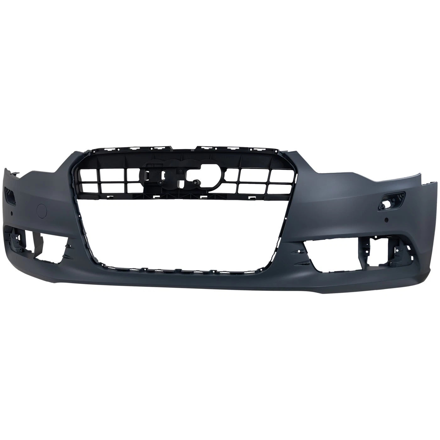 Primed Bumper Cover Fascia Front 4G0807065AGRU AU1000208 Replacement For Audi A6 Quattro 2012 2013 2014 2015 Primed