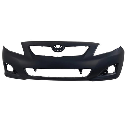 Primed Front Bumper Cover Primed 5211902990 TO1000343 Replacement For Toyota Corolla 2009 2010 BASE CE LE XLE