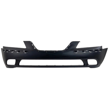 Primed Front Bumper Cover 865110A700 HY1000178 Replacement For Hyundai Sonata 2009 2010 with Fog Lamp Holes Primed