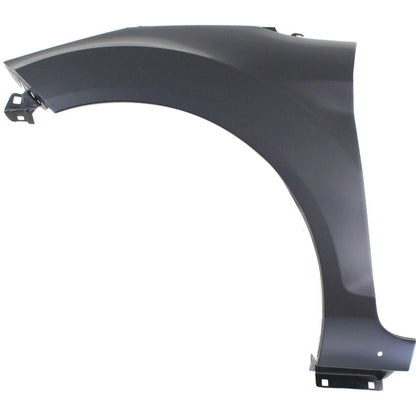 Primed Fender Replacement For Ford Fiesta 2014 2015 2016 2017 2018 2019 Front Driver Side ST with Rocker Panel Moulding Hole D2BZ16006A FO1240292