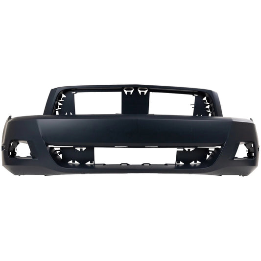 Primed Front Bumper Cover Primed AR3Z17D957AA FO1000652 Replacement For Ford Mustang 2010 2011 2012 Base Model