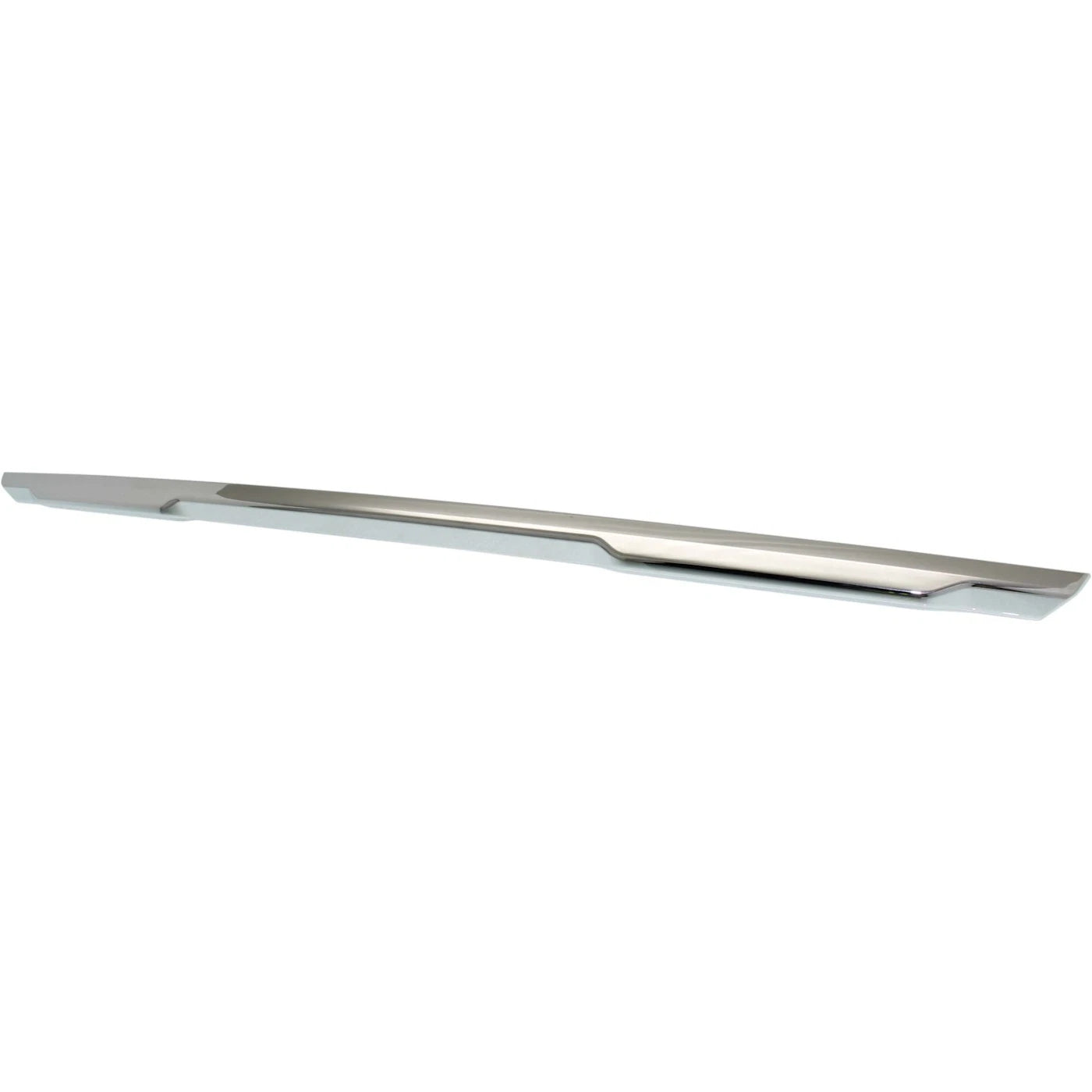 Primed Rear Upper Bumper Trim Cover Molding 850726FL1A NI1144107 Replacement For Nissan Rogue 2014 2015 2016 2017 2018 2019 2020 Chrome