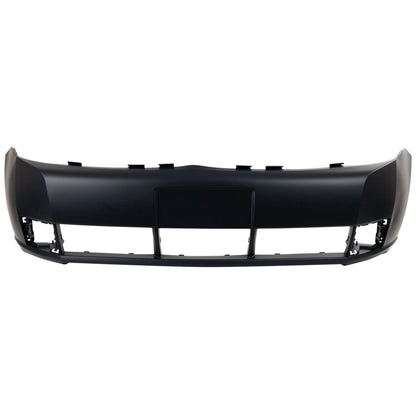Primed Front Bumper Cover 8S4Z17D957APTM FO1000634 Replacement For Ford Focus 2008 2009 2010 2011 With Fog Lamp Holes Primed