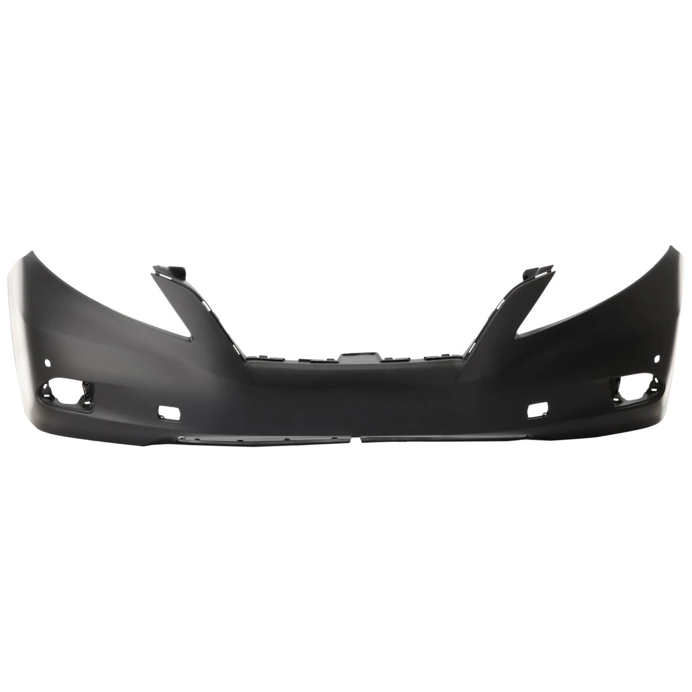 Primed Front Bumper Cover 521190E907 LX1000191 Replacement For Lexus RX350 2010 2011 2012 with Park Assist Sensor Holes Primed