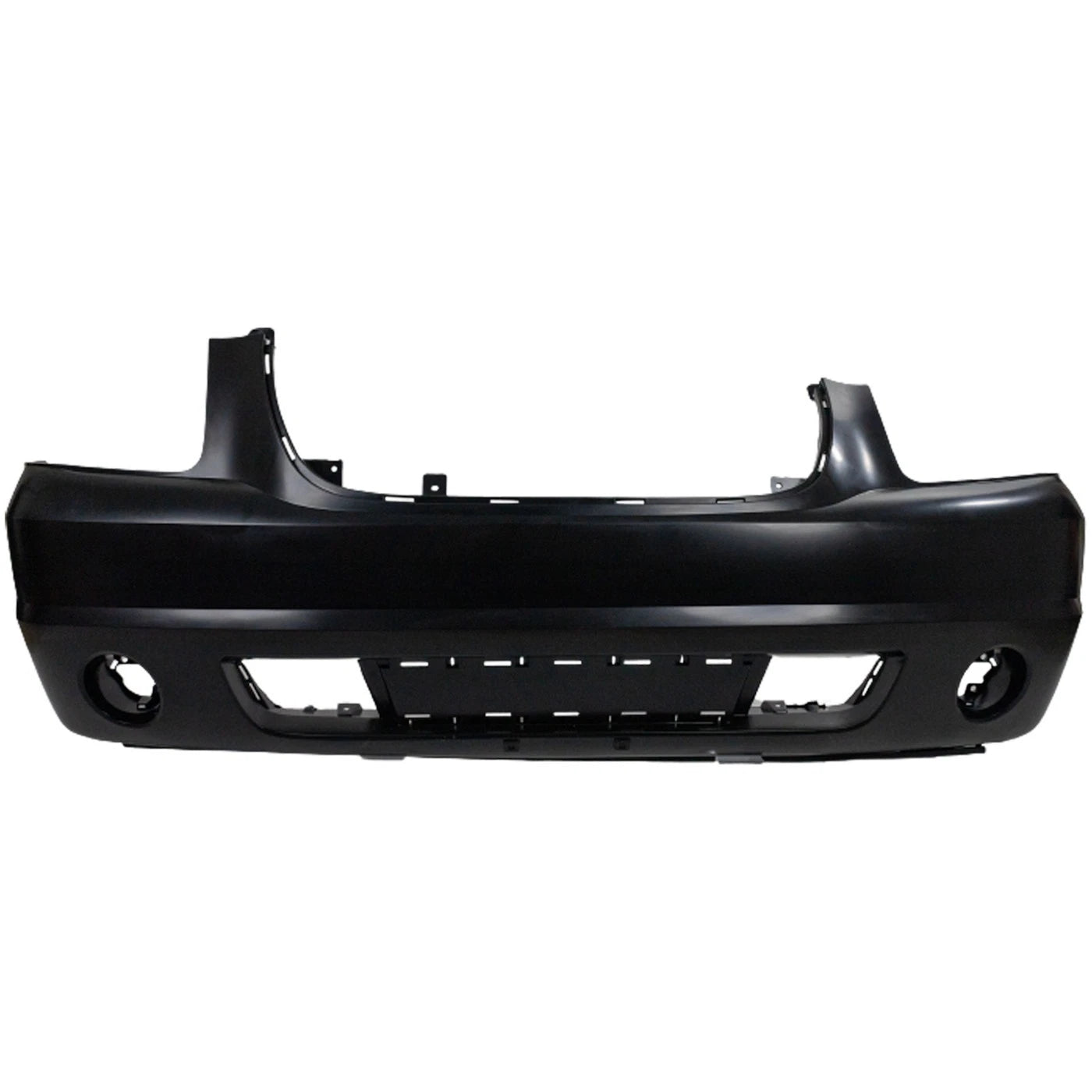 Primed Frnt Bumper Cover 25890766 GM1000818 Replacement For GMC Yukon 2007 2008 2009 2010 2011 2012 2013 2014 with Fog Lamp Holes Replacement For GMC Yukon XL 1500 2500 2007-2013 Primed
