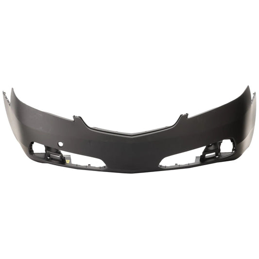 Primed Front Bumper Cover 04711TK4A80ZZ AC1000178 Replacement For Acura TL 2012 2013 2014 Primed with Fog Lamp Holes