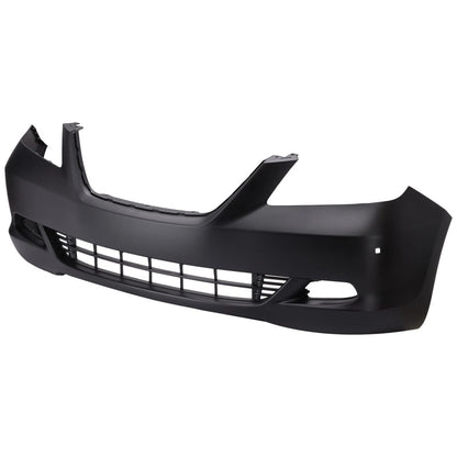 Primed Front Bumper Cover 04711SHJA80ZZ HO1000223 Replacement For Honda Odyssey 2005 2006 2007 Touring with Fog Light Holes Primed