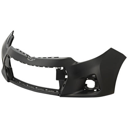 Primed Bumper Cover 5211903906 TO1000400 Replacement For Toyota Corolla 2014 2015 2016 S/Special Edition Models Primed Front