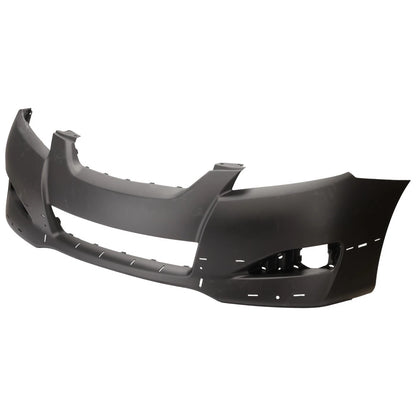 Primed Front Bumper Cover 5211902995 TO1000345 Replacement For Toyota Matrix 2009 2010 with Fog Lamp Holes Primed