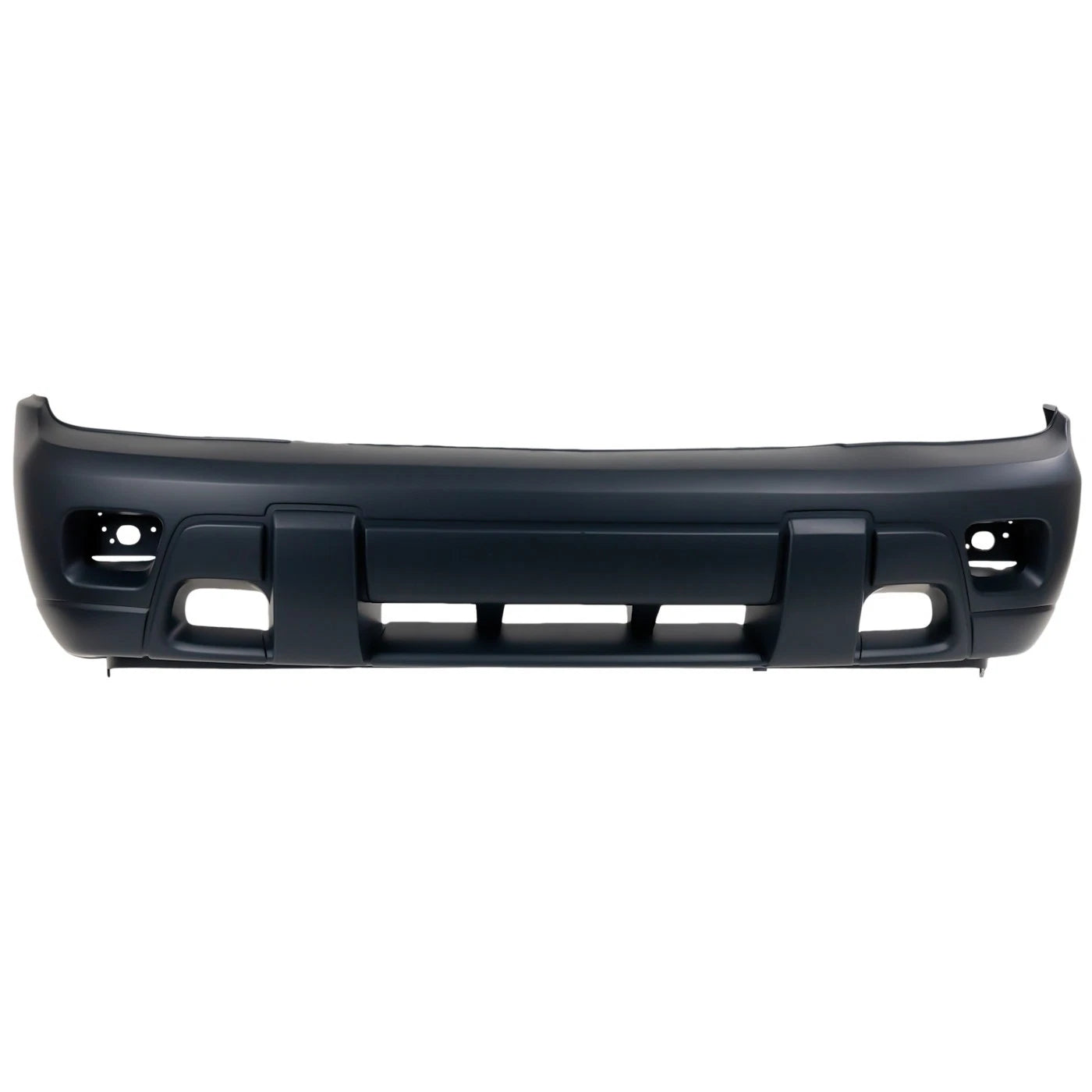 Primed Front Bumper Cover 88943617 GM1000672 Replacement For Chevy Trailblazer 2002 2003 2004 2005 Primed With Fog Lamp Holes