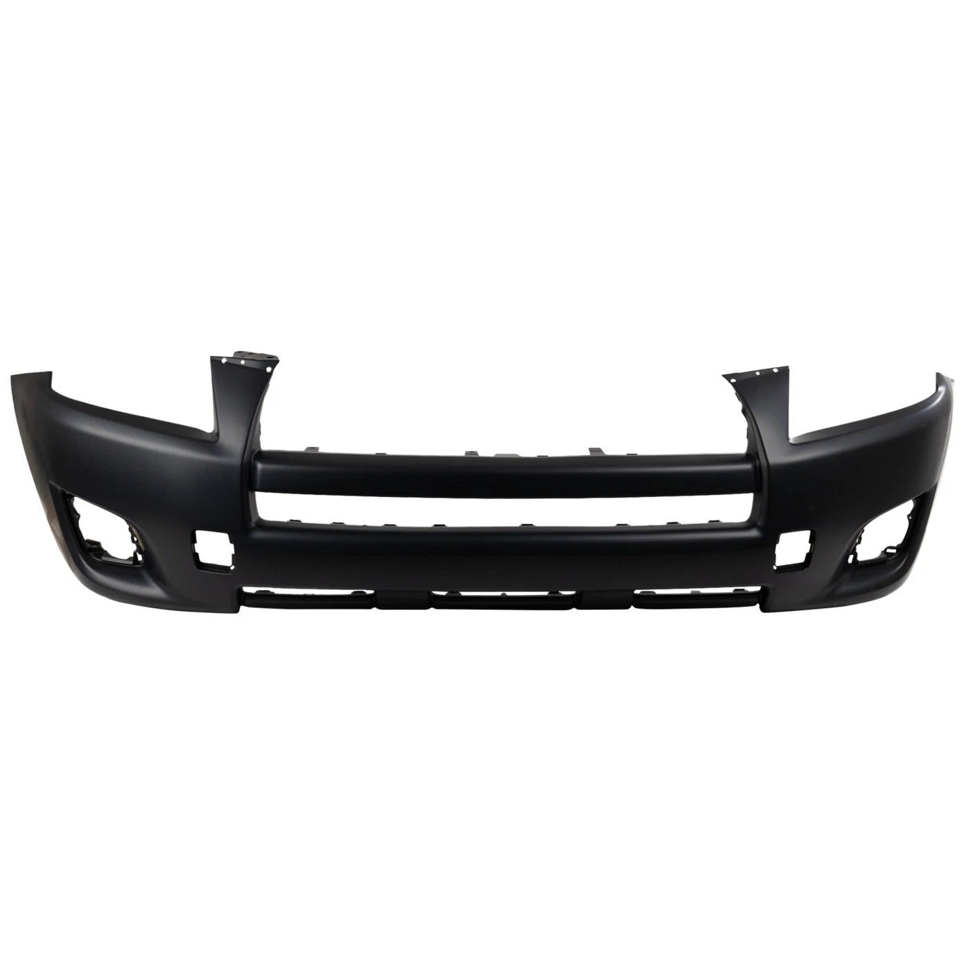 Primed Front Bumper Cover Fascia 521190R901 TO1000349 Replacement For Toyota RAV4 2009 2010 2011 2012 Base Model Primed