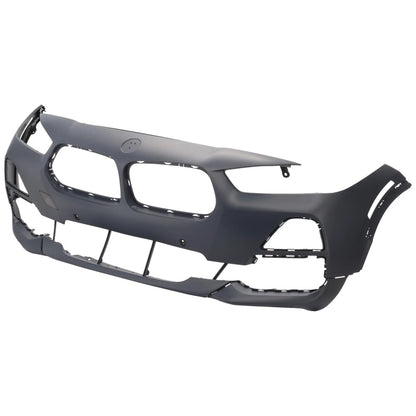 Primed Bumper Cover Fascia Front 51119491566 BM1000501 Replacement For BMW X2 2018 2019 2020 2021 2022 Primed