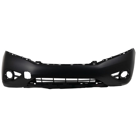 Primed Front Bumper Cover 620223KA0H NI1000288 Replacement For Nissan Pathfinder 2013 2014 2015 2016 Primed Top With Tow Hook Hole