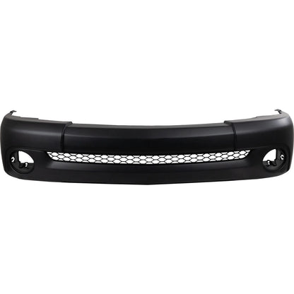 Primed Front Bumper Cover 521190C050 TO1000254 Replacement For Toyota Tundra 2003 2004 2005 2006 Base Model Regular Cab Primed