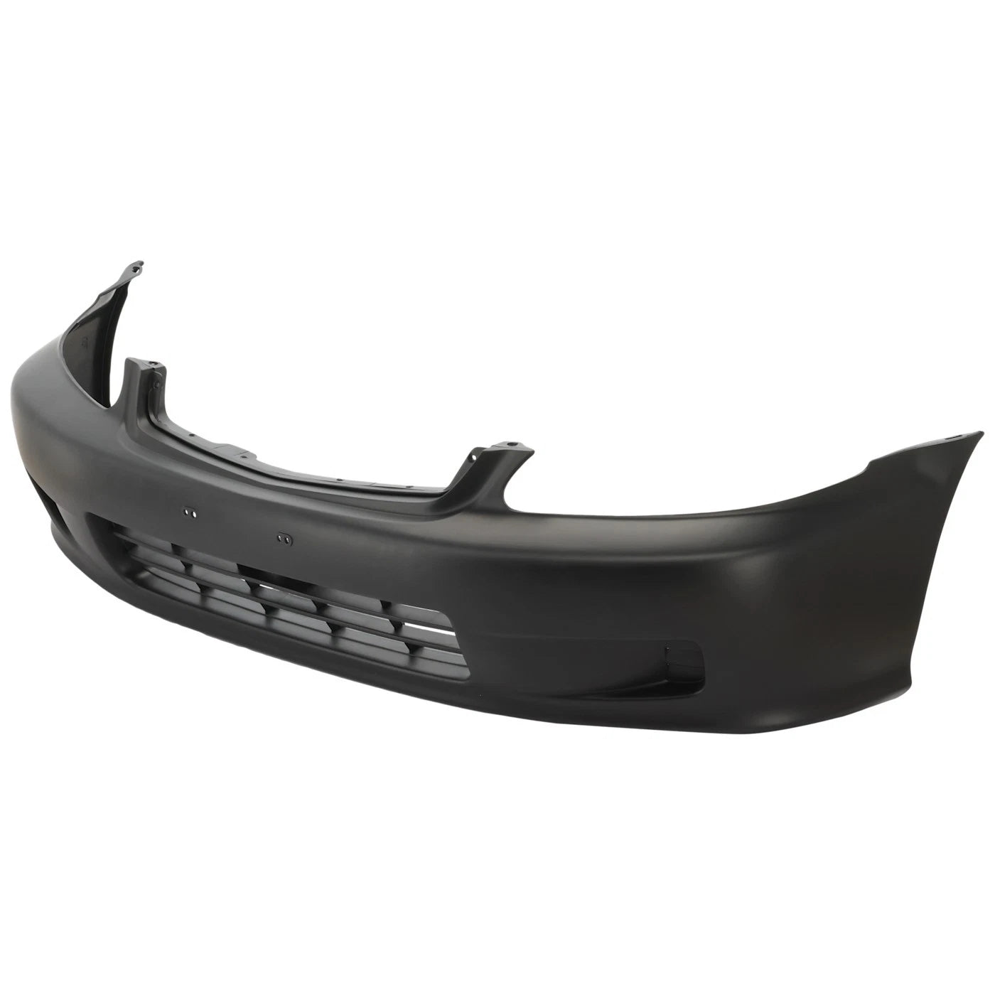 Primed Bumper Cover 04711S01A01ZZ HO1000184 Replacement For Honda Civic 1999 2000 Front Sedan With License Plate Provision Primed