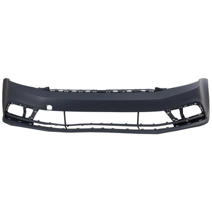 Primed Front Bumper Cover 5C6807217MGRU VW1000220 Replacement For Volkswagen Jetta 2015 2016 2017 2018 Primed