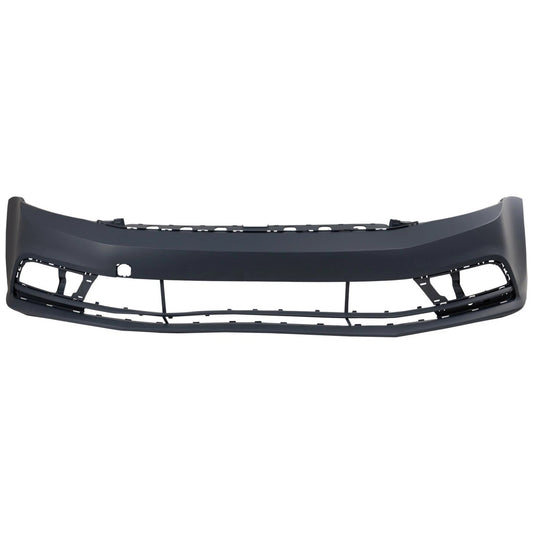 Primed Front Bumper Cover 5C6807217MGRU VW1000220 Replacement For Volkswagen Jetta 2015 2016 2017 2018 Primed