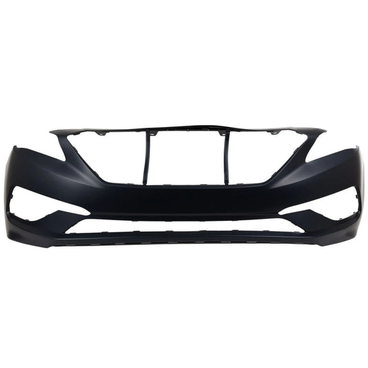 Primed Front Bumper Cover Standard Type Primed 86511C2000 HY1000205 Replacement For Hyundai Sonata 2015 2016 2017