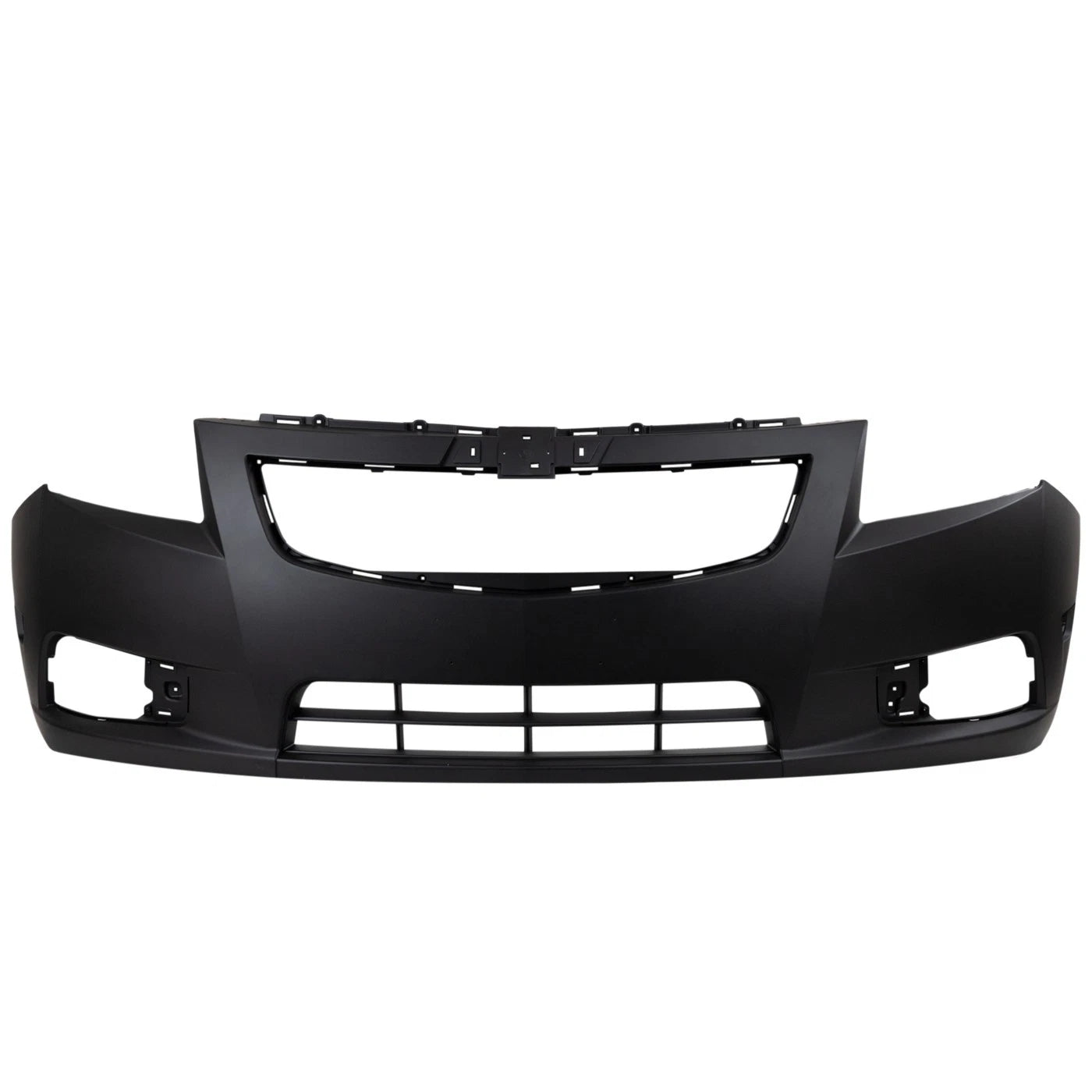 Primed Bumper Cover Fascia 95217520 GM1000924 Replacement For Chevrolet Cruze 2011 2012 2013 2014 Front Primed Fog Lamp Holes