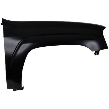 Primed Fender Replacement For Chevrolet Trailblazer 2002 2003 2004 2005 2006 2007 2008 2009 Front Passenger Side 12477994 GM1241289