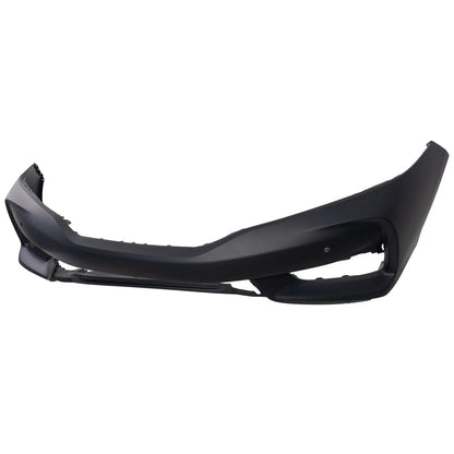 Primed Bumper Cover Fascia Front Coupe HO1000305 71100T3LA60ZZ Replacement For Honda Accord 2016 2017 Primed