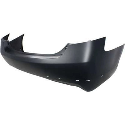 Primed Bumper Cover 5215906951 TO1100246 Replacement For Toyota Camry 2007 2008 2009 2010 2011 Rear Primed With Dual Exhaust Holes