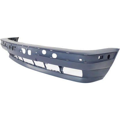 Primed Front Bumper Cover 51111944630 BM1000101 Replacement For BMW 525i 1989 1990 1991 1992 1993 1994 1995 Standard Type Primed Plastic