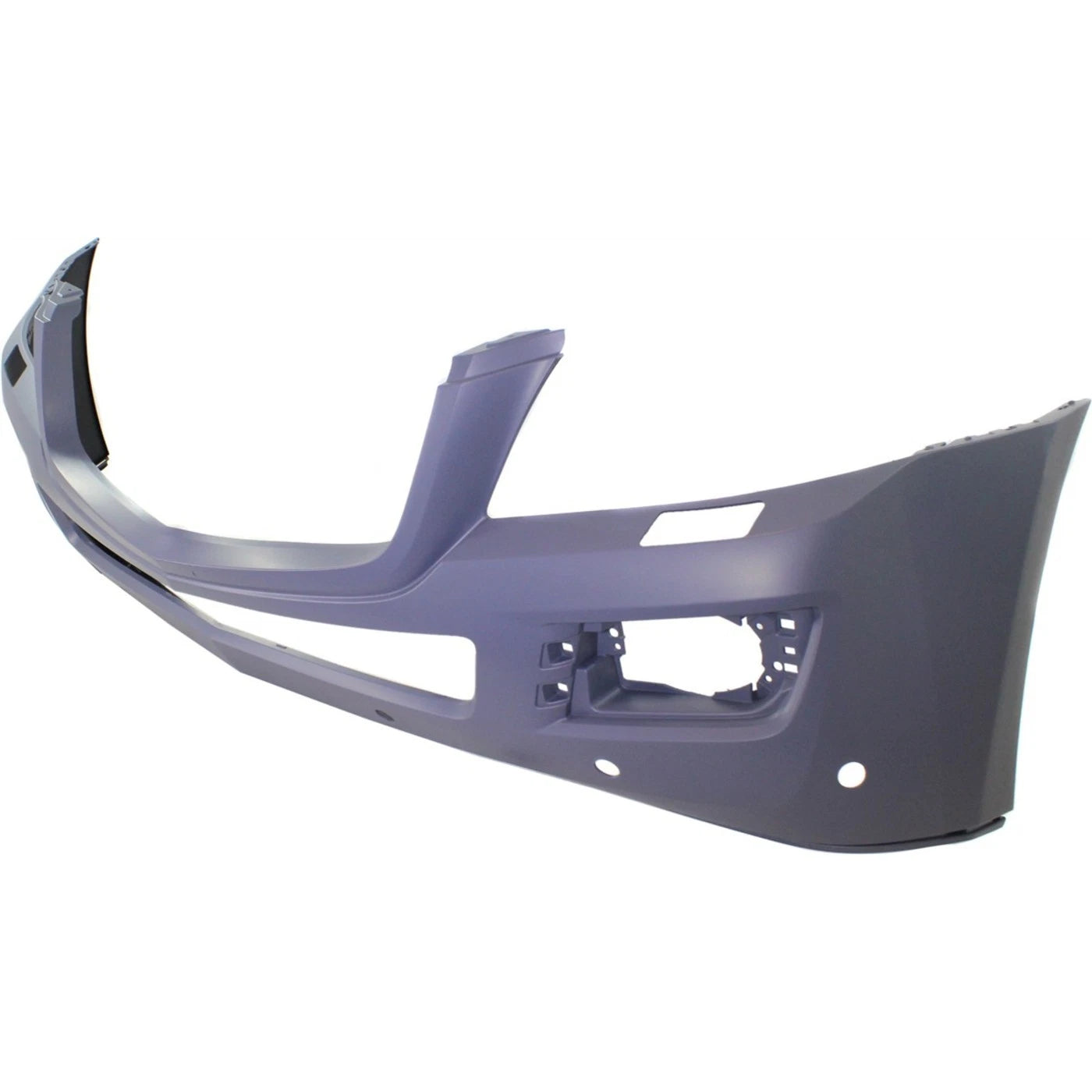 Primed Front Bumper Cover 16488553259999 MB1000253 Replacement For Mercedes Benz GL450 2007 2008 2009 2010 2011 2012 with Curve Light Primed