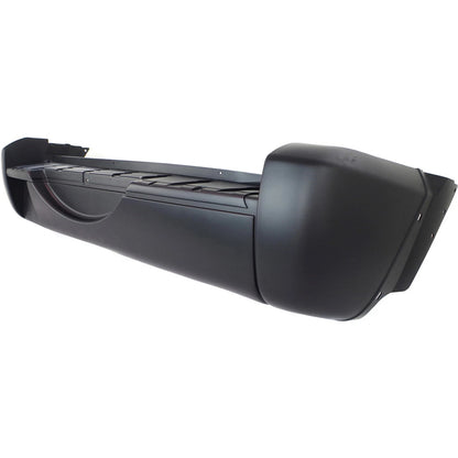 Primed Rear Bumper Cover 5066317AF CH1100406 Replacement For Jeep Liberty 2002 2003 2004 2005 2006 2007 Primed with Step Pad Provision