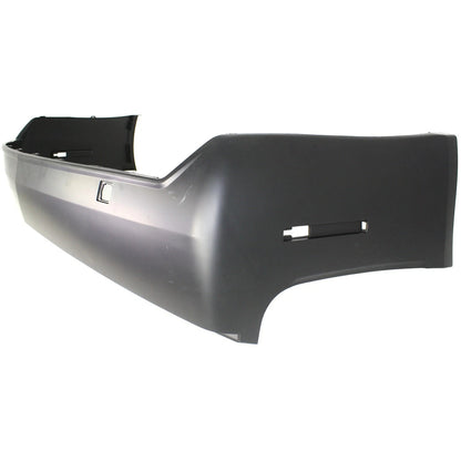 Primed Bumper Cover 15896232 GM1100813 Replacement For Cadillac CTS 2008 2009 2010 2011 2012 2013 with Tow Hook Hole Rear Plastic Primed