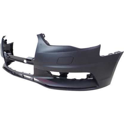 Primed Bumper Cover Fascia Front 8V5807065GRU AU1000218 Replacement For Audi A3 Quattro 2015 2016 Primed