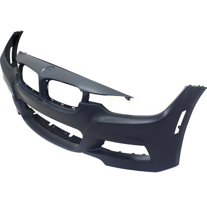 Primed Front Bumper Cover 51118067951 BM1000295 Replacement For BMW 340i 340i xDrive 2016 2017 2018 with M Aero Sport Package Primed