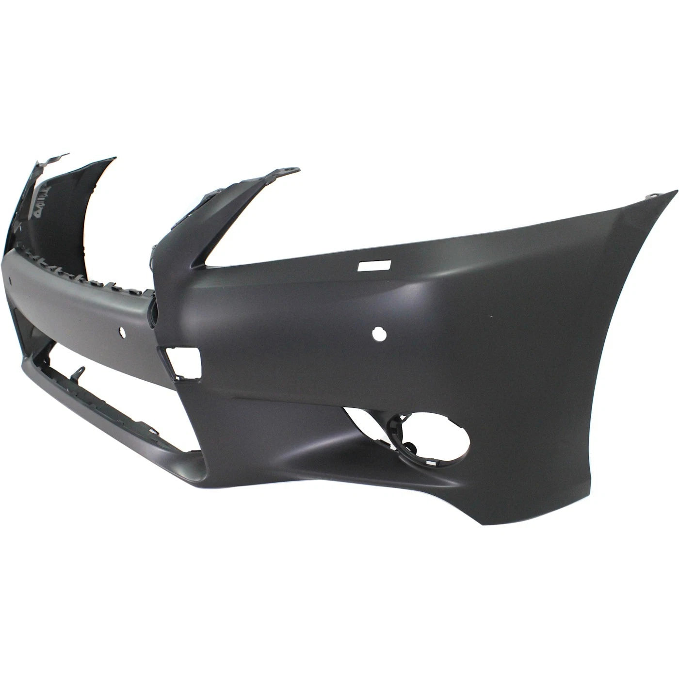 Primed Front Bumper Cover 521193A918 LX1000231 Replacement For Lexus GS350 GS450h 2013 with Fog Lamp Holes Primed