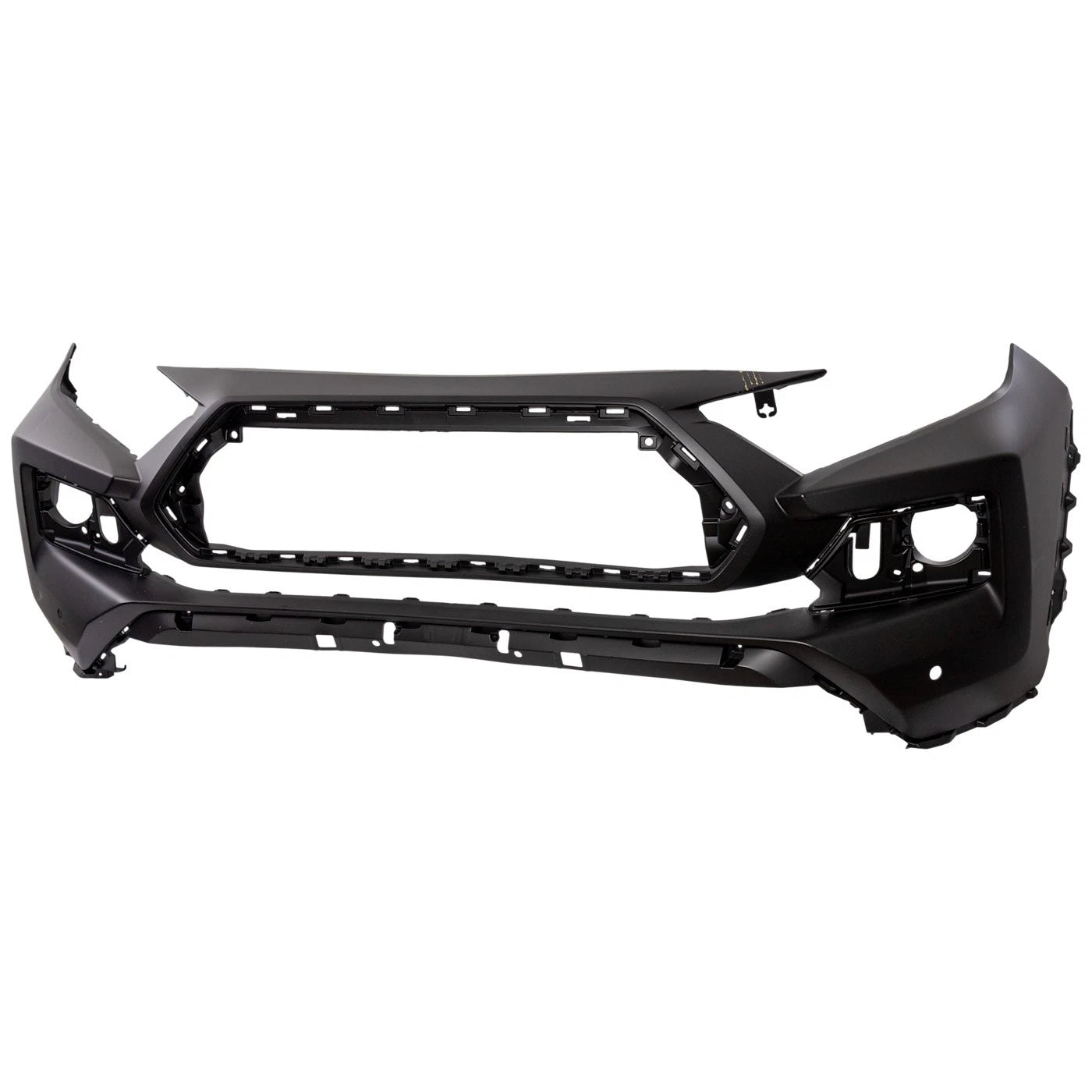 Primed Bumper Cover Fascia 521190R922 TO1000454 Replacement For Toyota RAV4 2019 2020 2021 2022 2023 2024 Front Parking Aid Holes US Built Primed