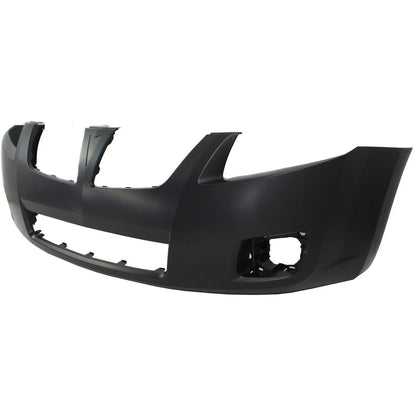 Primed Front Bumper Cover 88975651 GM1000868 Replacement For Pontiac Vibe 2009 2010 AWD Base Primed with Fog Lamp Holes