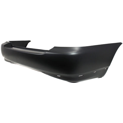 Primed Bumper Cover 5215902912 TO1100209 Replacement For Toyota Corolla 2003 2004 2005 2006 2007 2008 S XRS Rear with Spoiler Holes Primed