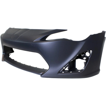 Primed Bumper Cover SU00301484 SC1000110 Replacement For Scion FR-S 2013 2014 2015 2016 with Fog Lamp Holes Front Primed
