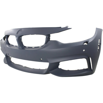 Primed Front Bumper Cover 51118060887 BM1000344 Replacement For BMW 428i 435i 2014 2015 2016 Primed with M Sport Package