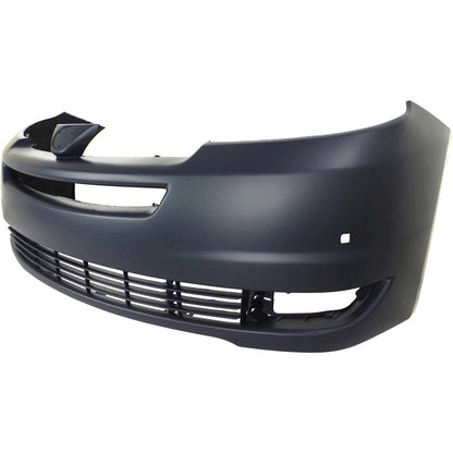 Primed Front Bumper Cover 52119AE903 TO1000269 Replacement For Toyota Sienna 2004 2005 Primed With Radar Cruise Control