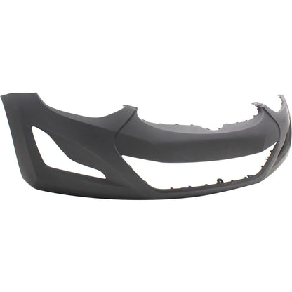 Primed Front Bumper Cover Fascia 865113Y500 HY1000203 Replacement For Hyundai Elantra 2014 2015 2016 Primed