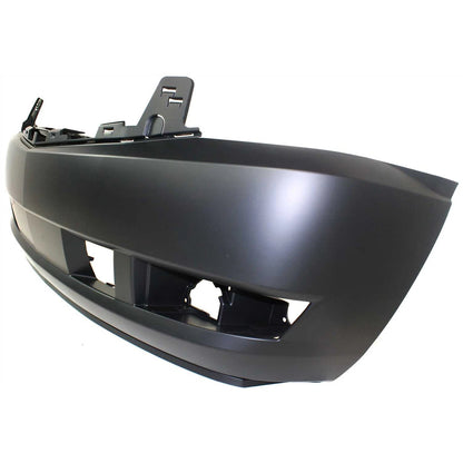 Primed Front Bumper Cover 25814554 GM1000816 Replacement For Cadillac Escalade 2007 2008 2009 2010 2011 2012 2013 2014 with Fog Lamp Holes Primed