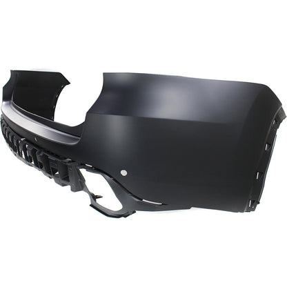 Primed Bumper Cover Fascia Rear Upper 521590E912 TO1114101 Replacement For Toyota Highlander 2014 2015 2016 Primed